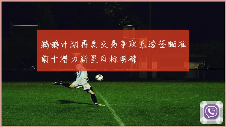 鹈鹕计划再度交易争取乐透签瞄准前十潜力新星目标明确